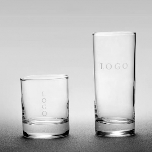 透明玻璃杯定制LOGO